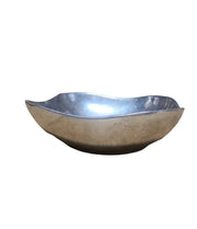 Vintage Wilton Armetale Pewter Scalloped Square Serving Bowl Large Dinnerware