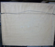 Vintage Antique Columbia Minerva Crewel Embroidery Amish Scene