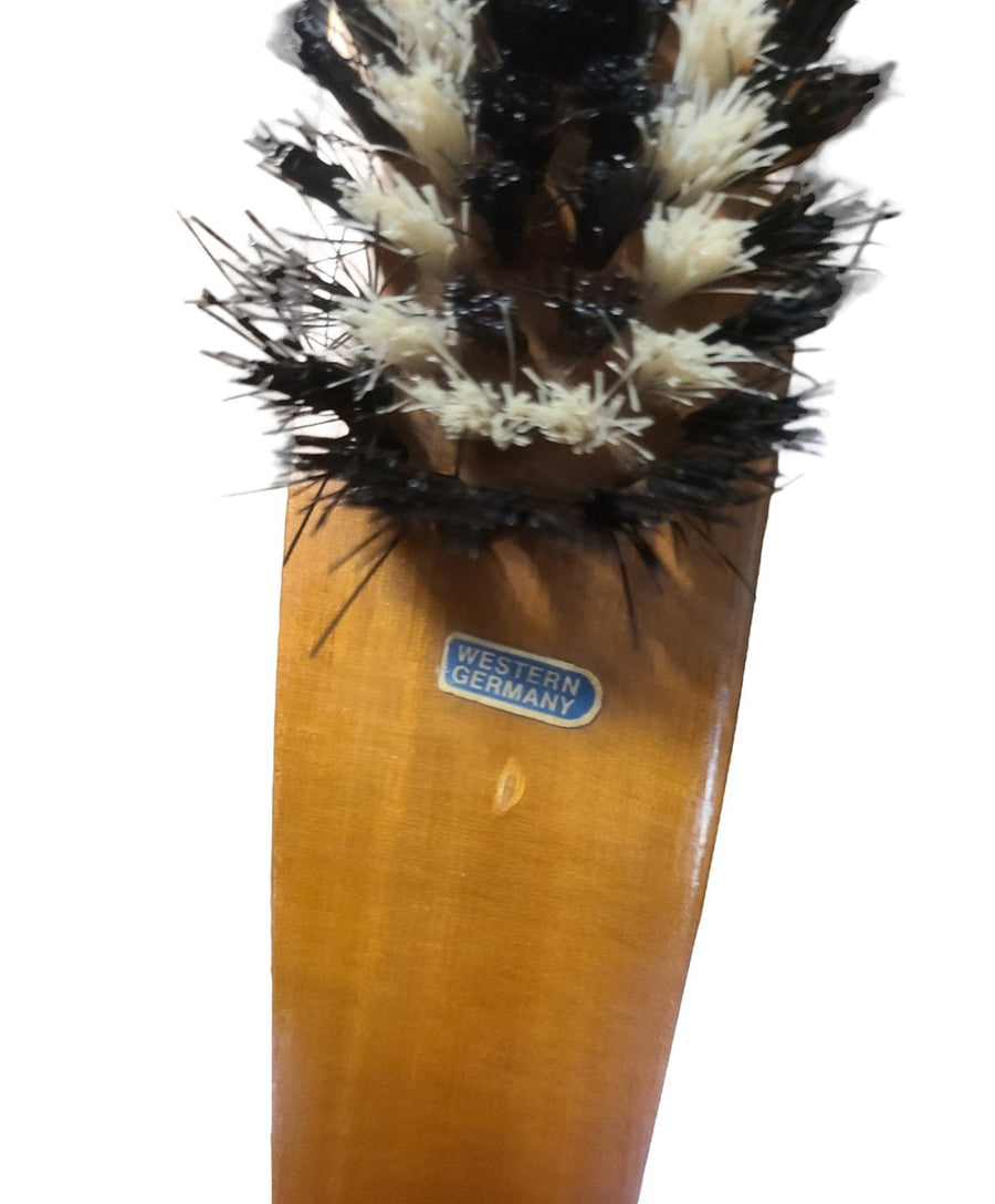 Vintage Swank Clothing Lint Brush West Germany 1960s Wooden Handle