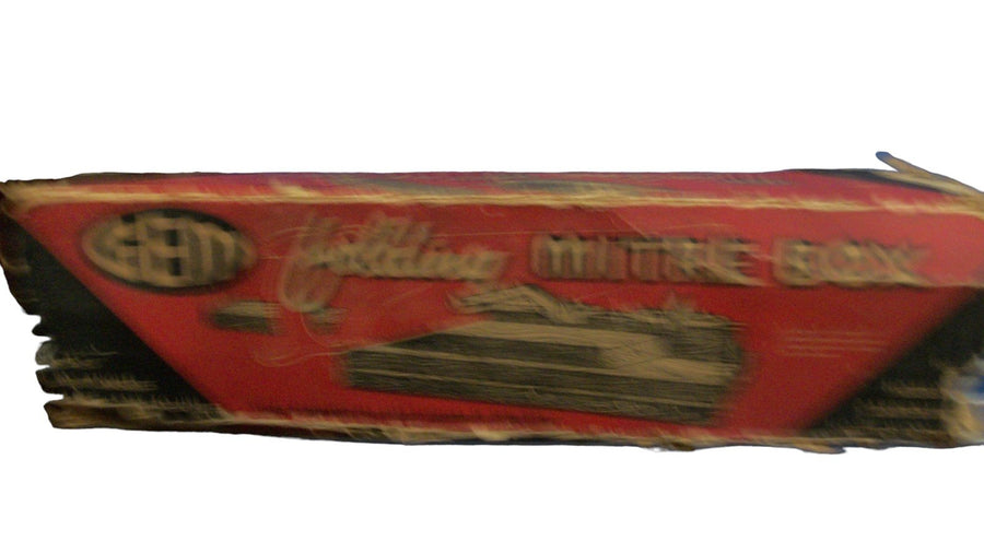 Vintage Antique GEM Folding Mitre Box Saw Winchendon 14" Alaska Freezer Co.