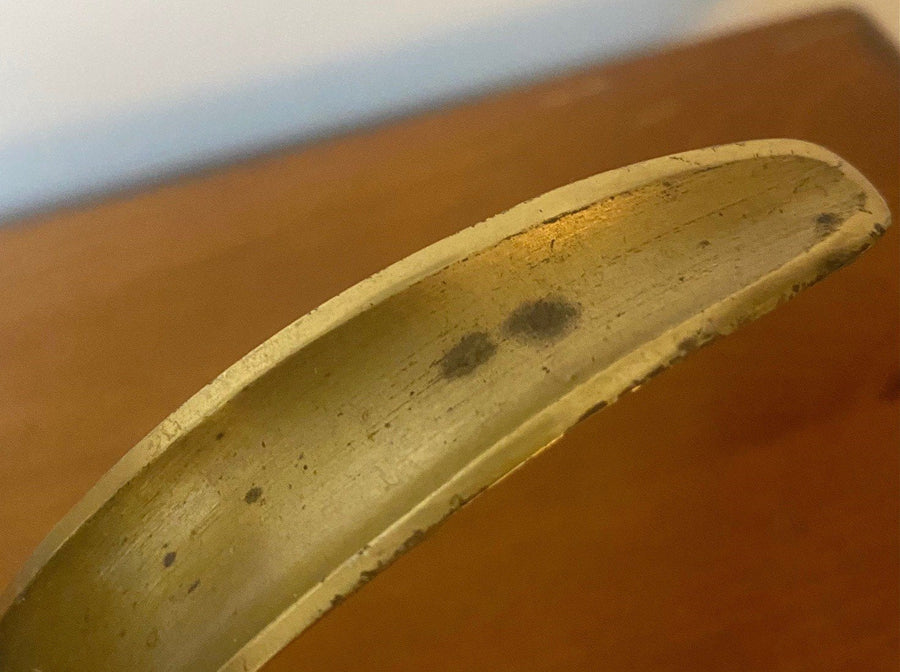 MCM Vintage Brass Candlestick Holder Lily Ystad Metal By Ivar Alenius Bjork