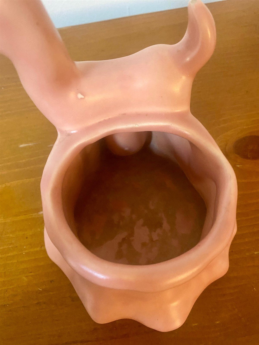 plastic deer planter Vintage Matte Pink Haeger USA Pottery Charming Little Deer Planter Dec –  Shop Cool Vintage Decor