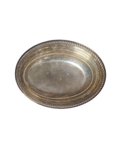 Vintage Covered Serving Platter Silver Plated Decorative Tray With Handles