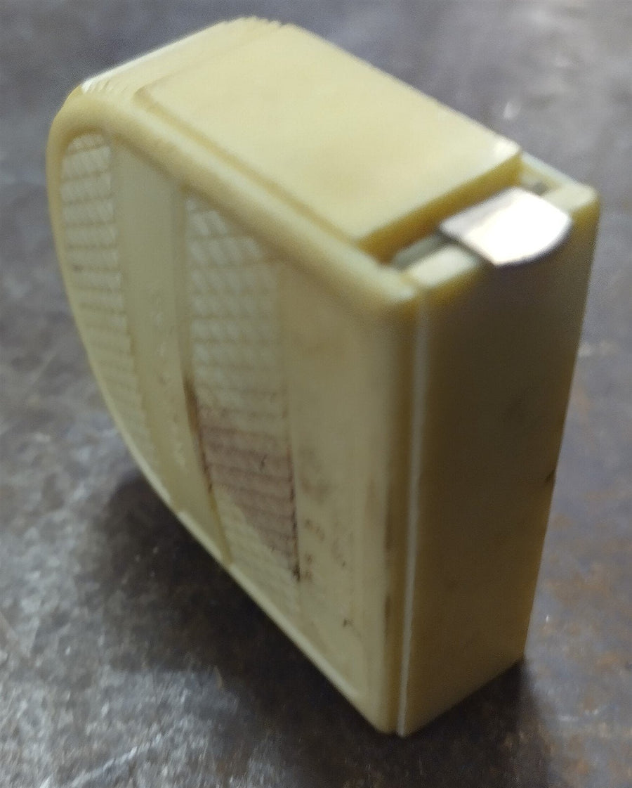 Vintage The Evans Envelope & Tac Company Yellow Rare White Tape Measure 72Inches