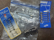 Vintage Clinton, DeLong, Guardian Brass Rust Proof Guarded Coils & Safety Pins