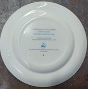 Vintage "Christmas 1976" Plate Series Enoch Wedgwood Bringing Home the Tree"