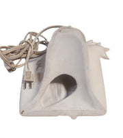 Vintage Hand Painted Open Book Religious Lamp Nativity Scene Atlantic Mold 1970s