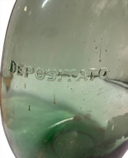 Vintage Glass 1970s or 80s Whiskey Liquor Bottle Canadian Club Hiram Walker