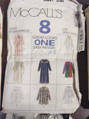 Vintage Set of 6 Different Sewing Patterns McCall's Butterick Simplicity