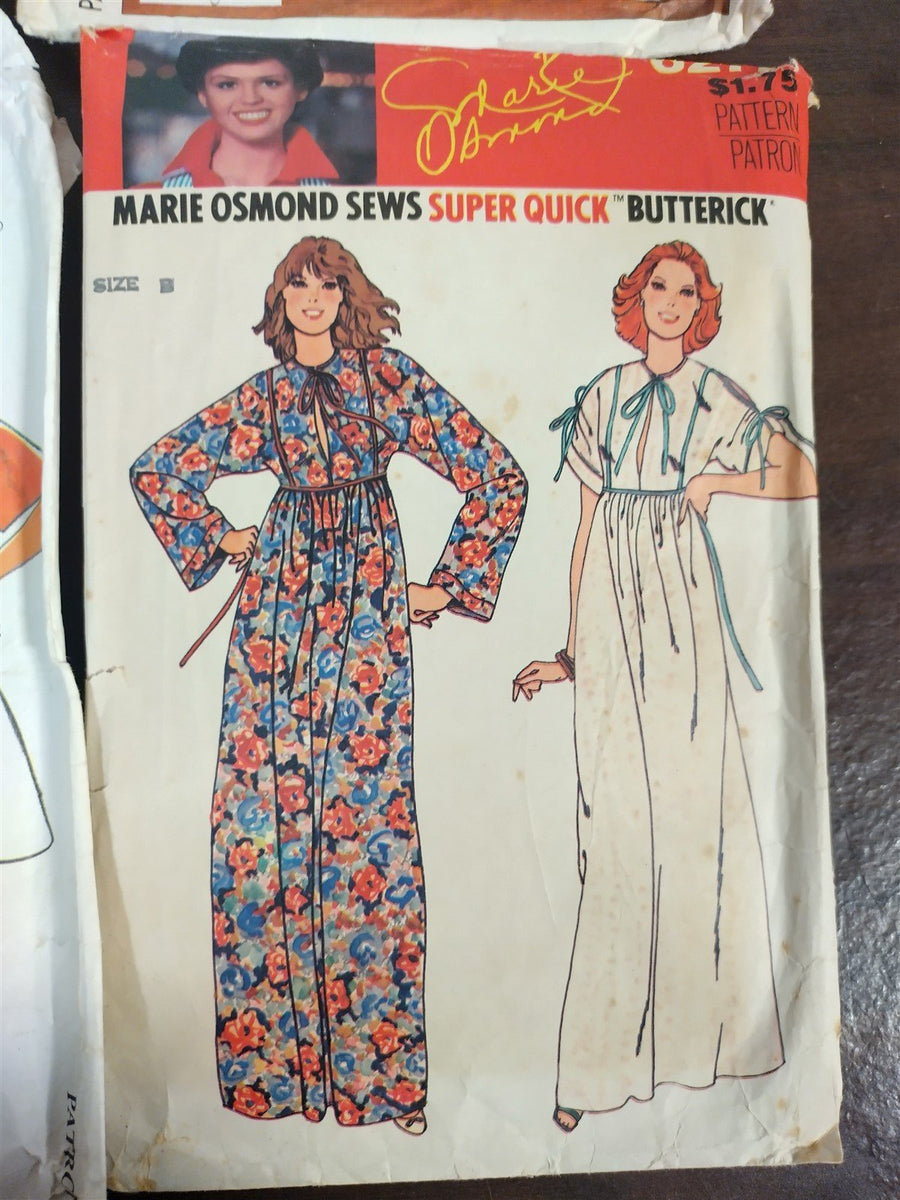 Vintage Set of 6 Sewing Patterns