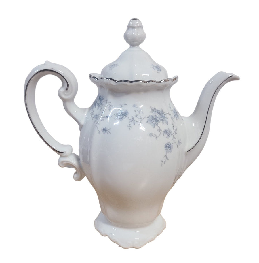 Vintage Johann Haviland Blue Garland Coffee Tea Serving Set 21 Pcs Germany