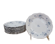 Vintage Johann Haviland Blue Garland Dinnerware Set 32 Pieces Plates Germany