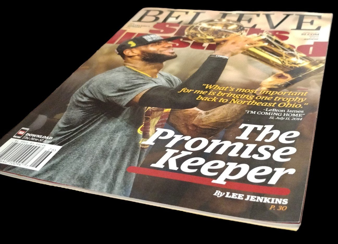 Believe Sports Illustrated The Promise Keeper Lee Jenkins Edition Magazine