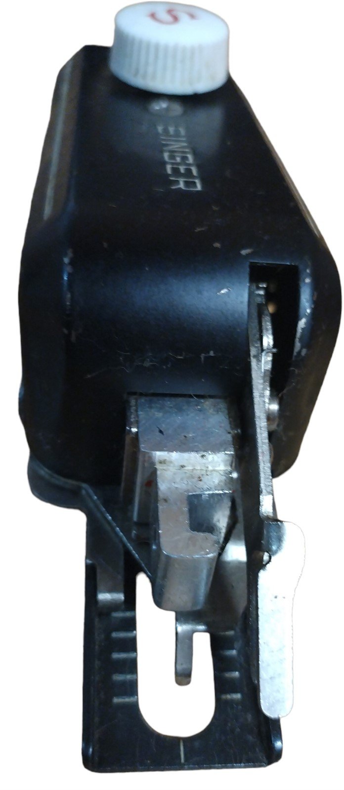 Vintage 1940s Metal Singer Sewing Machine Buttonholer No. 160506 & Instructions