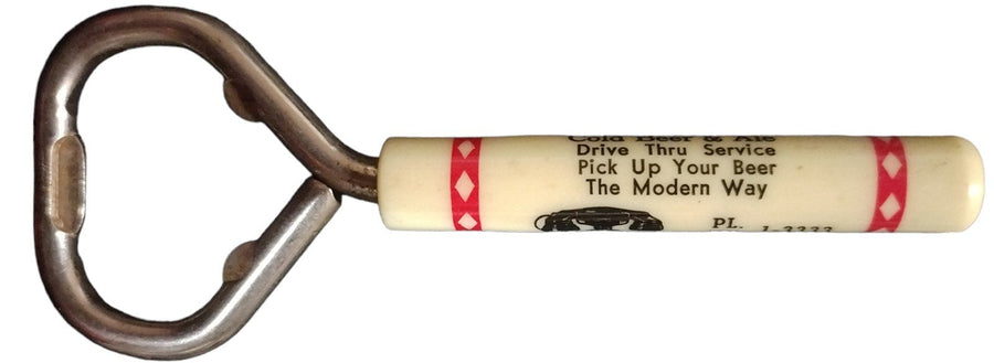 Vintage Brentwood and Schmidt's Set of 2 Different Metal Beer Bottle Openers