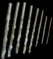 Vintage Cleveland Twist Drill Co. Carbon Steel Eight Shank Drill Set No. 26