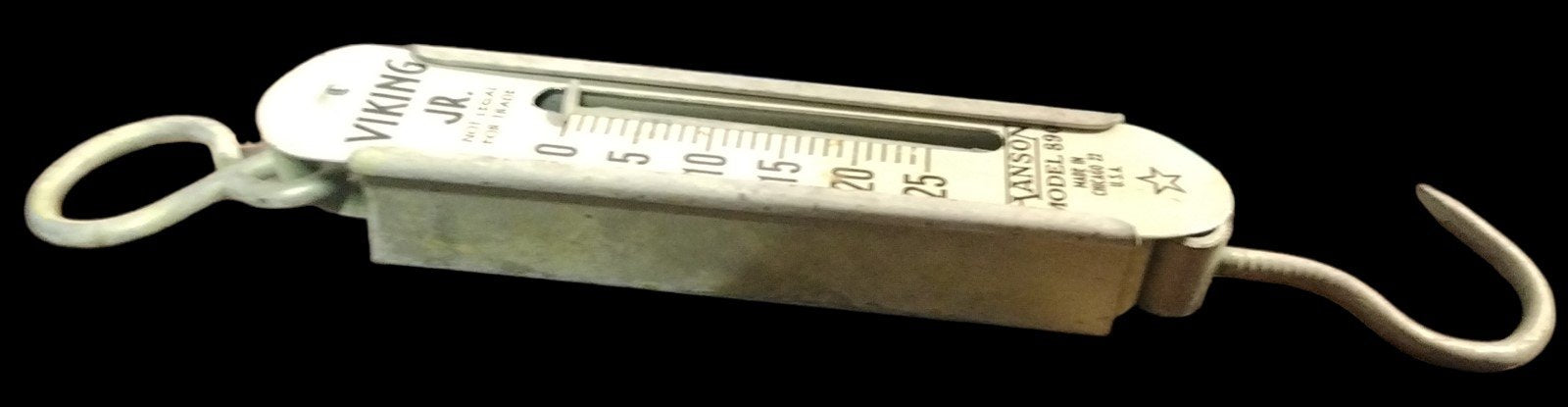 Vintage Viking JR Metal Flat Spring Scale Hanson Model 890 Made in Chicago