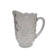 Vintage Fostoria American Whitehall Clear Glass Pitcher 1960s Kitchen USA