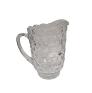 Vintage Fostoria American Whitehall Clear Glass Pitcher 1960s Kitchen USA
