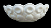 Vintage Antique Moon and Stars Kemple Milk Glass Serving Bowl