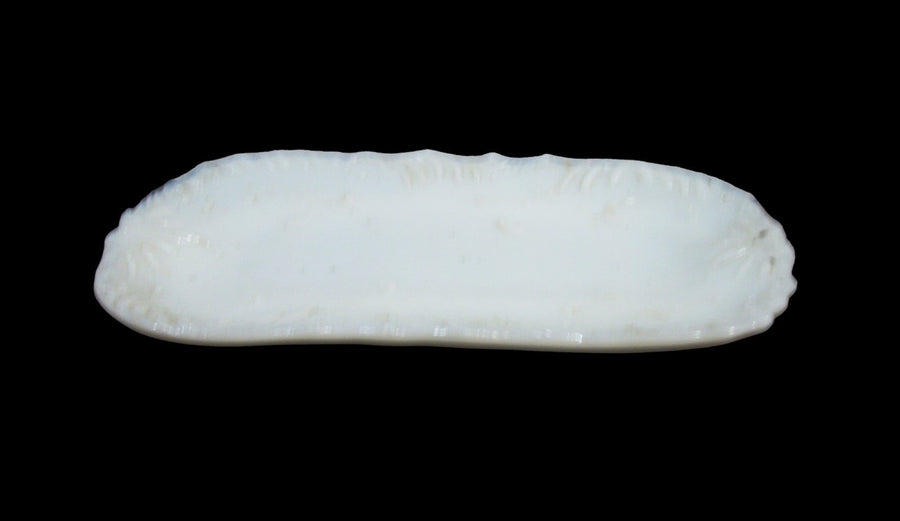 Vintage Antique Indiana Glass Relish Dish Victorian Opaline Vanity Tray