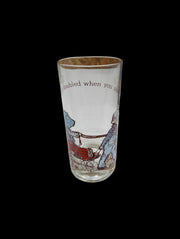 Vintage Antique American Greetings Holly Hobbie Inspirational Glasses Set of 8