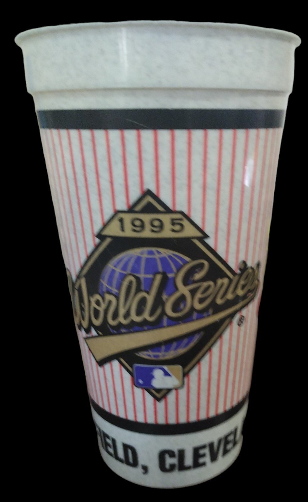 Vintage Cleveland Indians 1990s World Series Sports Exclusive Pins and Cup Merch