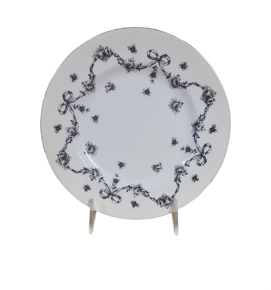 Vintage MCM Royal Victoria Fine Bone China Six Assorted Salad Plates - Set 1