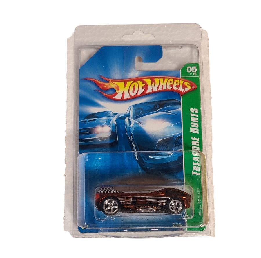 Hot Wheels 2007 Treasure Hunt Series Mega Thrust Original Packaging