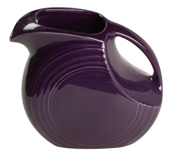 Fiesta - Plum Purple Large Disk Pitcher (Discontinued Color) Original Box