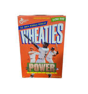 Vintage Set Four Boxes MLB Wheaties Cereal Baseball 1990s Indians Power Hitters