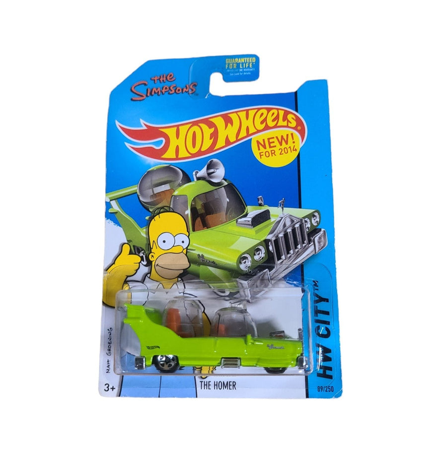 Hot Wheels HW City 2014 The Simpsons The Homer Original Packaging