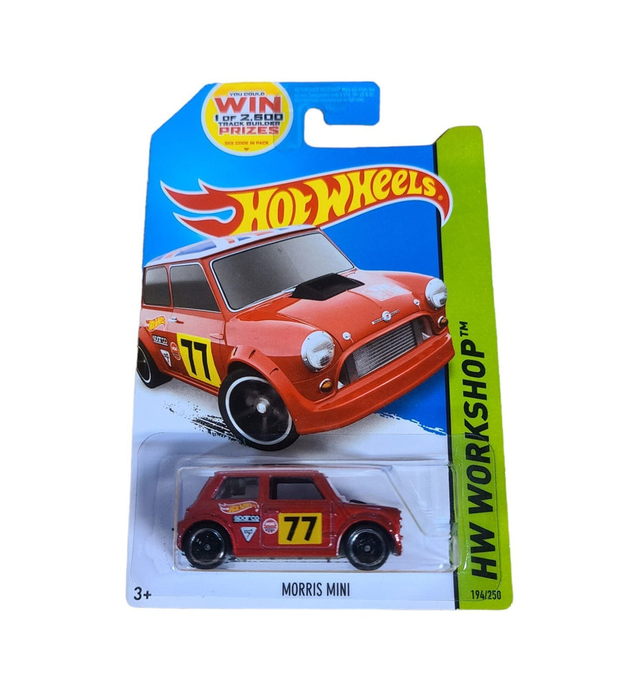 Hot Wheels HW Workshop 2014 Morris Mini Original Packaging
