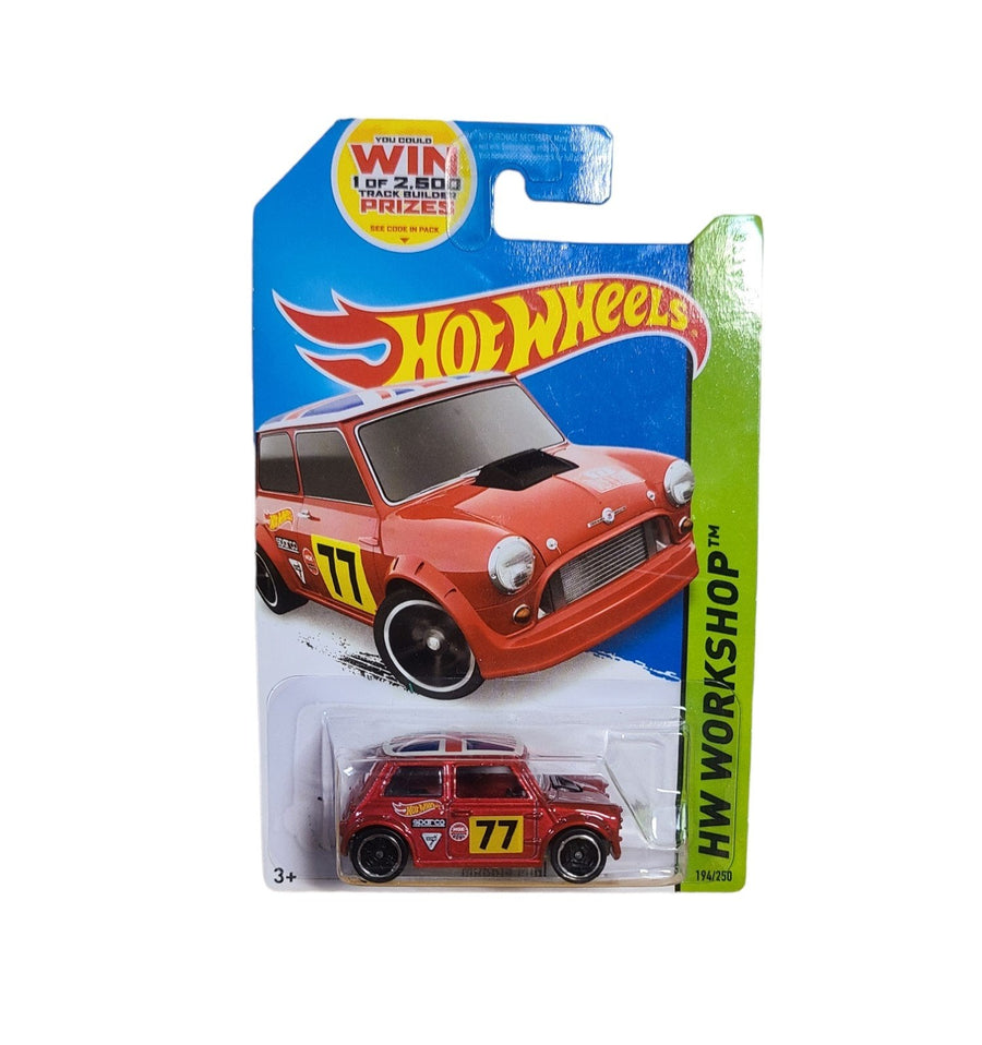 Hot Wheels HW Workshop 2014 Morris Mini Original Packaging