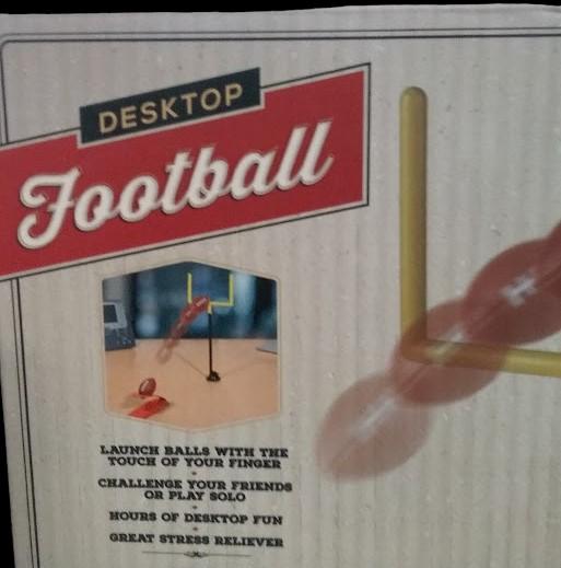 Vintage Meridian Point Whoopee Cushion and Desktop Football