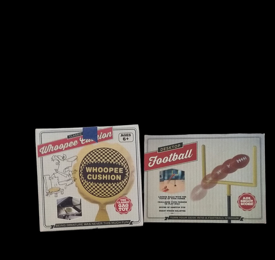Vintage Meridian Point Whoopee Cushion and Desktop Football