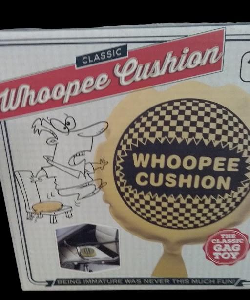 Vintage Meridian Point Whoopee Cushion and Desktop Football
