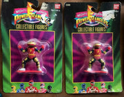 9 BANDAI MIGHTY MORPHIN POWER RANGERS & SPACE ALIENS 1993 ACTION FIGURES IN PACK