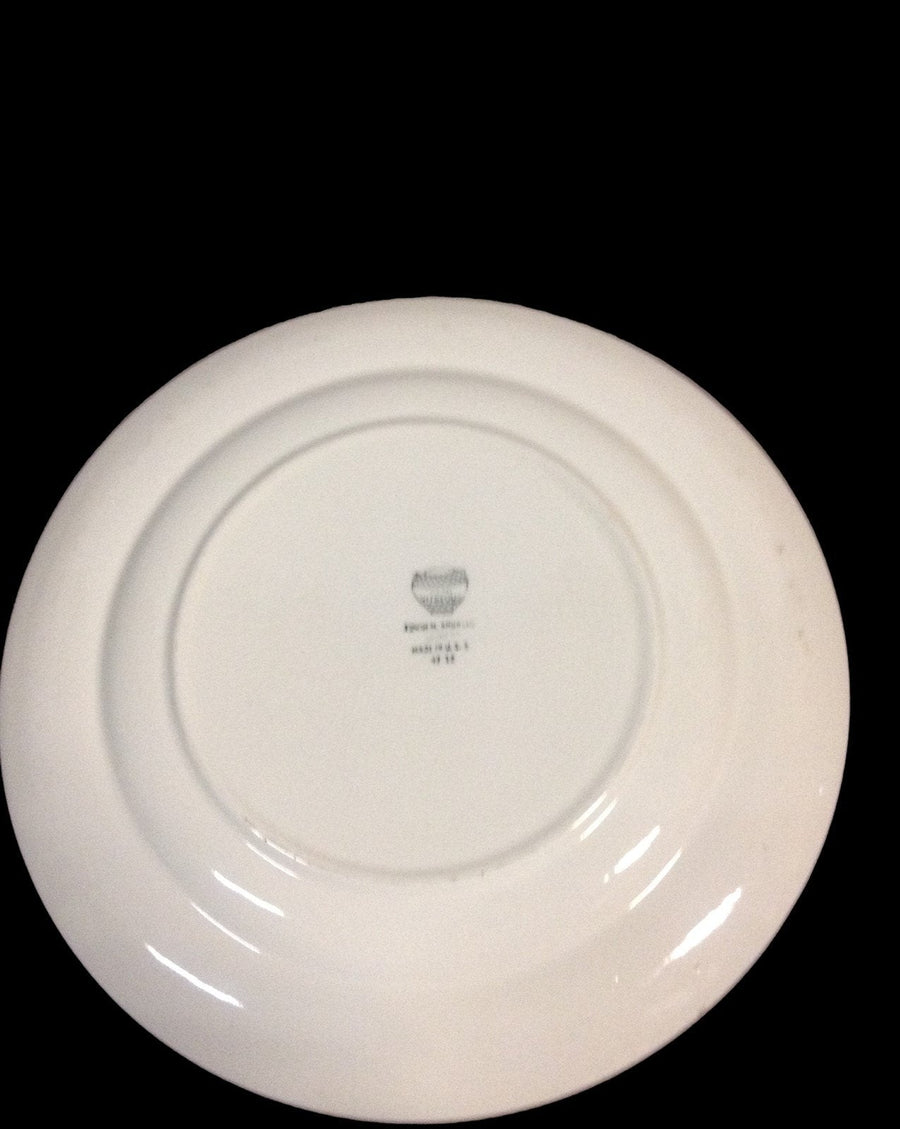 Edwin Knowles Vintage China Golden Wheat Dinner Plates (Set of 7)