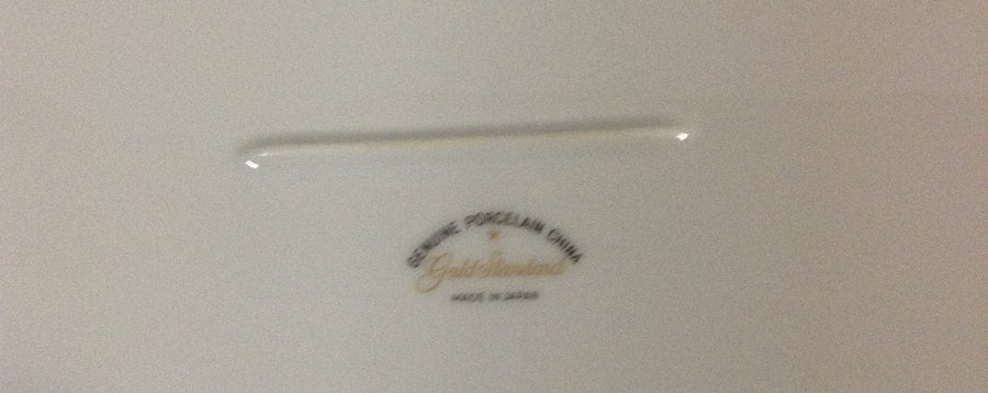 Genuine Vintage Porcelain China Gold Standard Serving Bowls Platters Gravy Boat