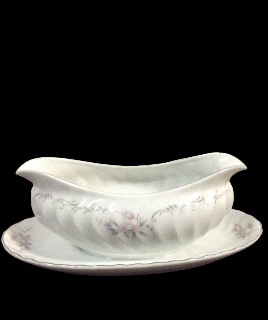 Genuine Vintage Porcelain China Gold Standard Serving Bowls Platters Gravy Boat