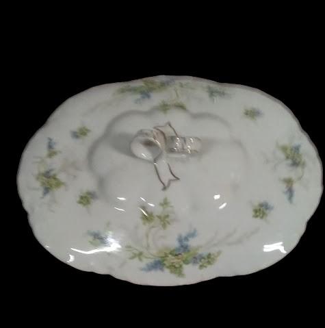 MZ Altrohlau GM-R Vintage Serving Bowl with Lid from Czechoslovakia