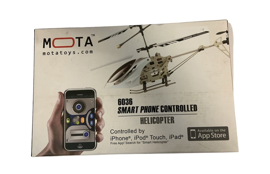 Helicopter Mota Toys 6036 Smart Phone Controlled Unopened Box Iphone Free App