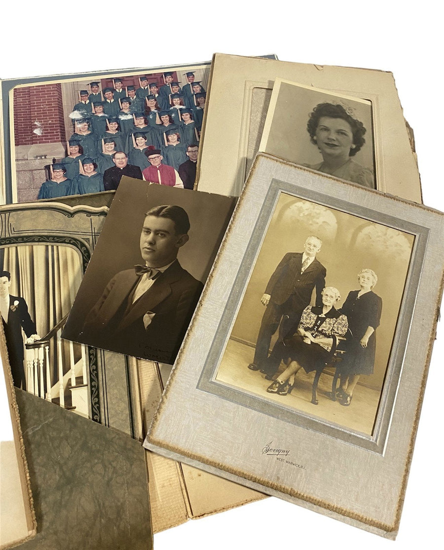 Vintage Photo Lot 1800s-1900s Photography Lot 10 Pieces #2