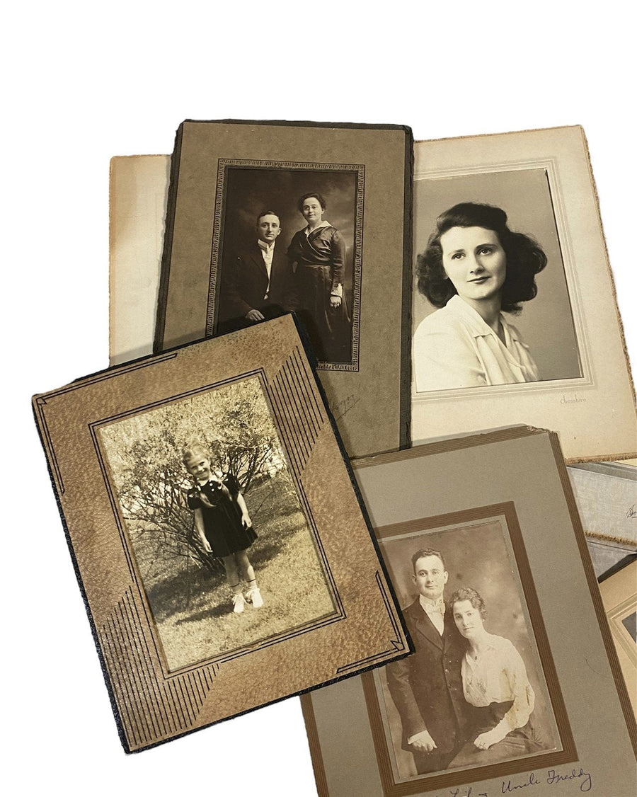 Vintage Photo Lot Photography 1800s-1900s 8 Pieces #3