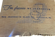 Jeanette Brand 1950s Hellenic Jasperware 6 Bowl Server Set Original Packaging