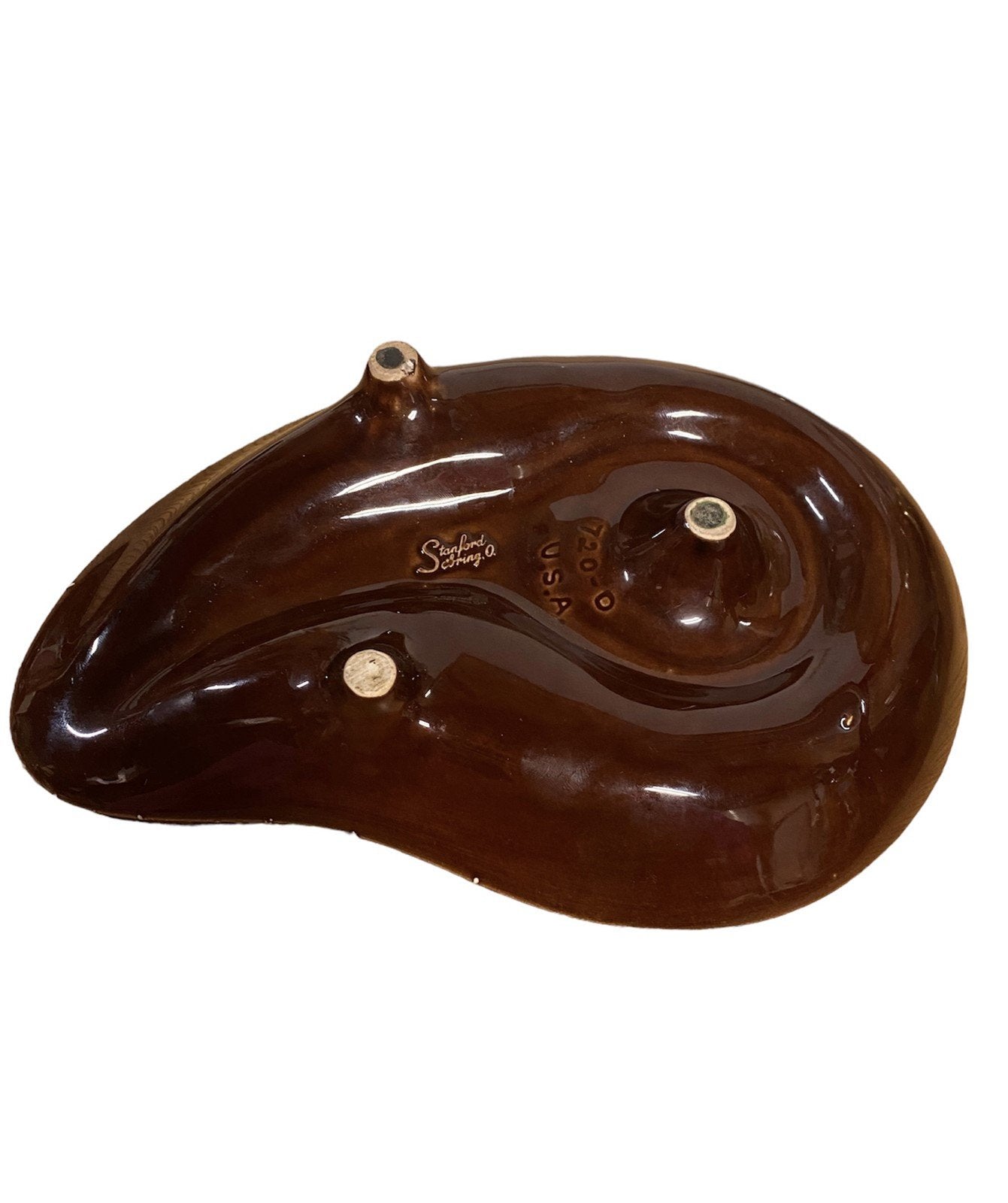 MCM Stanford Sebring Pottery Vintage Ashtray Cigarette and Pipe