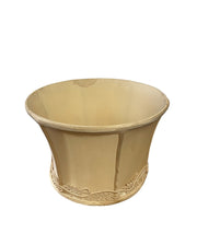 MCM Antique Lamp Shade Cream with Lace Detail
