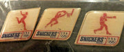 1992 Snickers Official Sponsor Winter Olympics 6 pc Pin Set Never Opened