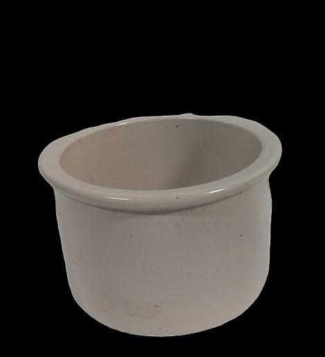 Roseville Ohio Vintage Robinson Ransbottom RRP Co Pottery Crock Low Jar 1 quart